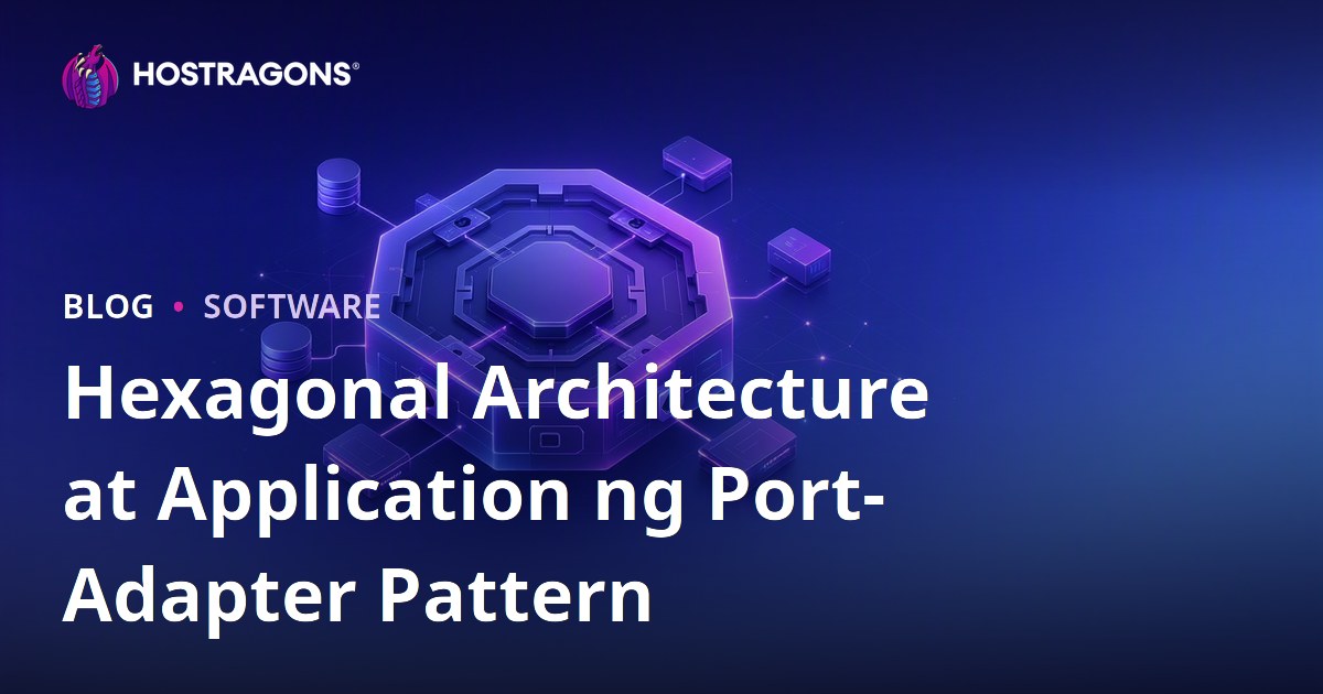 Hexagonal Architecture at Application ng Port-Adapter Pattern