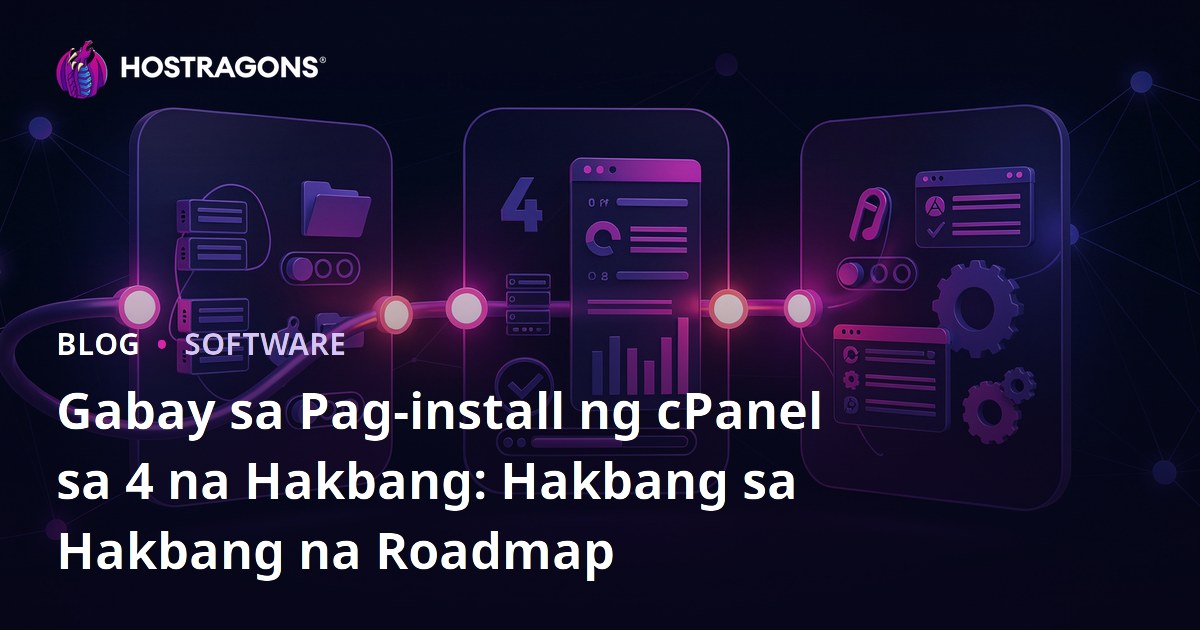 Gabay sa Pag-install ng cPanel sa 4 na Hakbang: Hakbang sa Hakbang na Roadmap