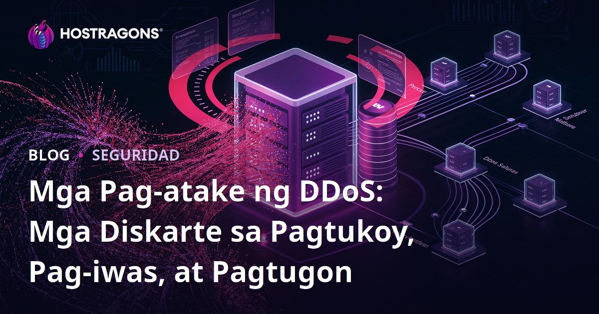 Mga Pag-atake ng DDoS: Mga Diskarte sa Pagtukoy, Pag-iwas, at Pagtugon