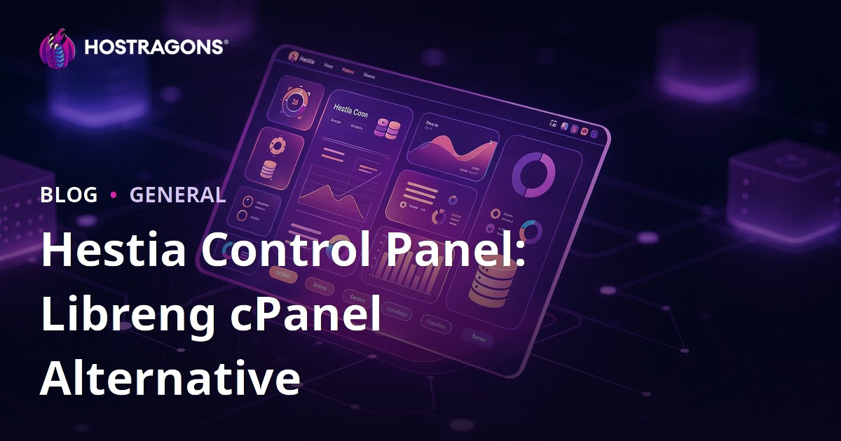 Hestia Control Panel: Libreng cPanel Alternative