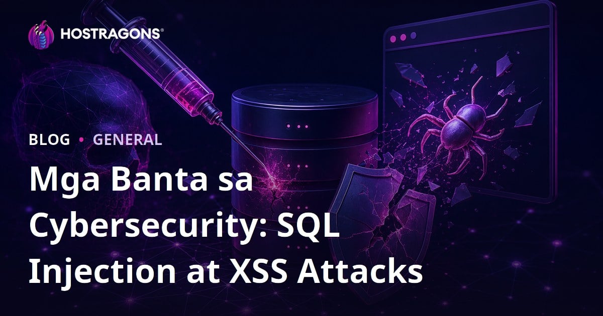Mga Banta sa Cybersecurity: SQL Injection at XSS Attacks