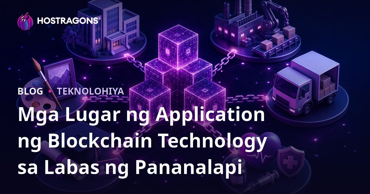 Mga Lugar ng Application ng Blockchain Technology sa Labas ng Pananalapi