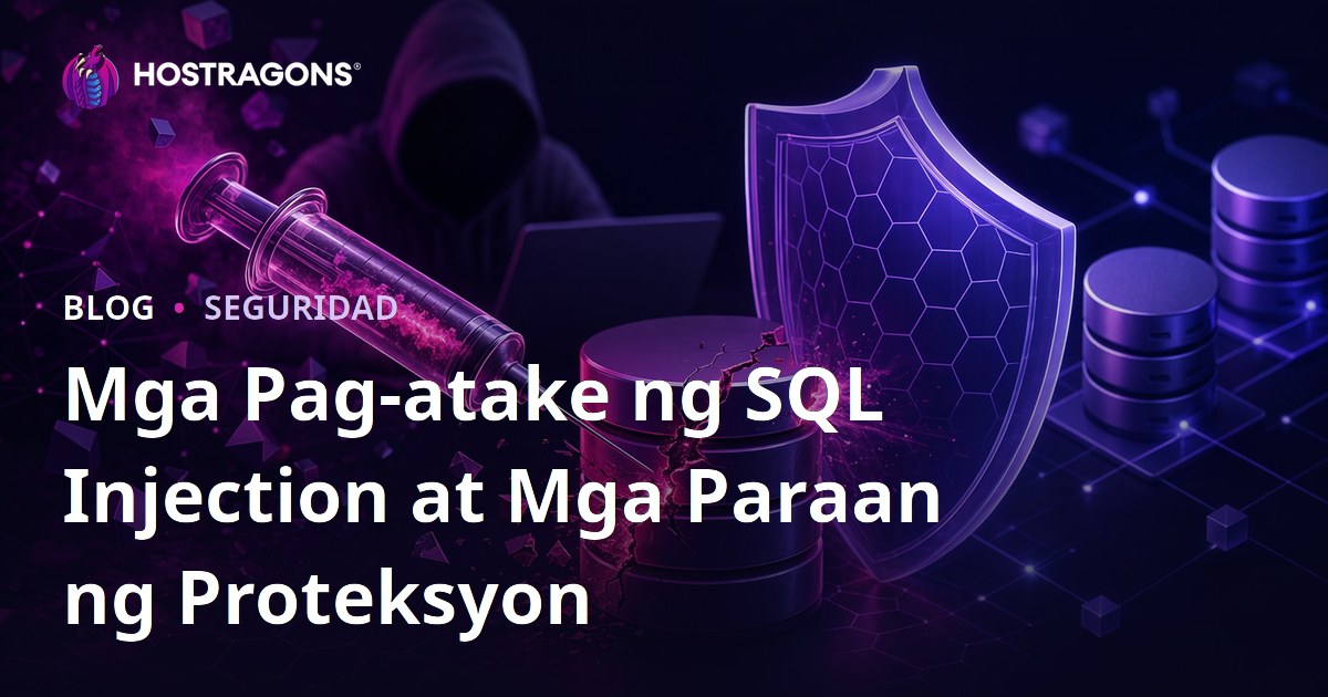 Mga Pag-atake ng SQL Injection at Mga Paraan ng Proteksyon