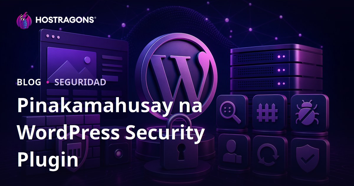 Pinakamahusay na WordPress Security Plugin