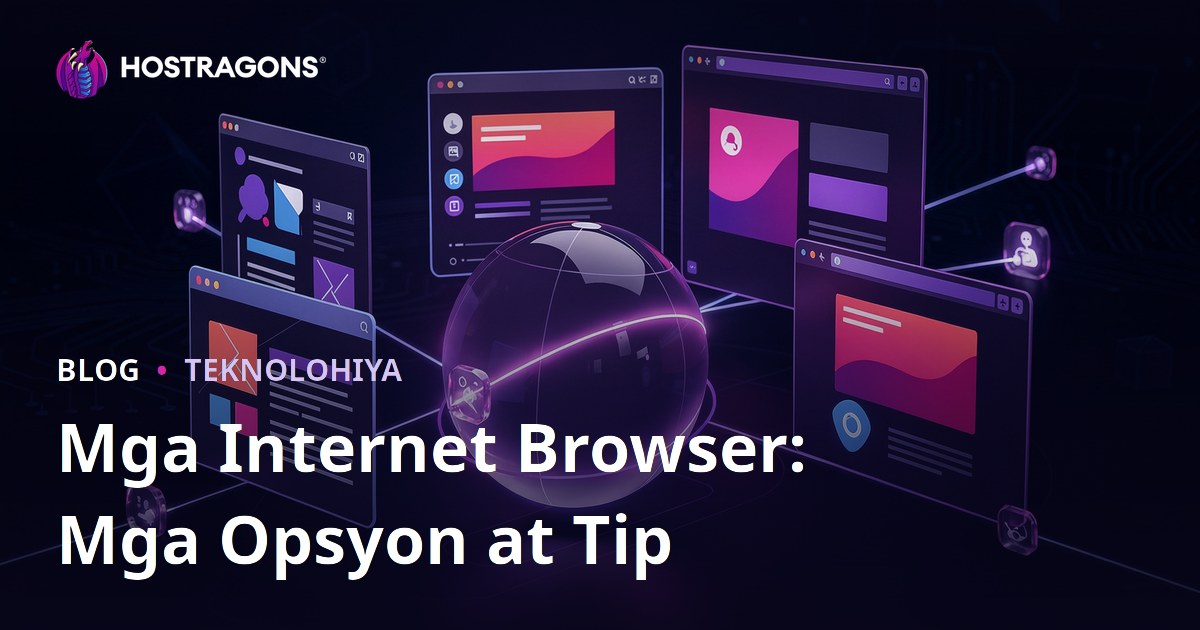Mga Internet Browser: Mga Opsyon at Tip