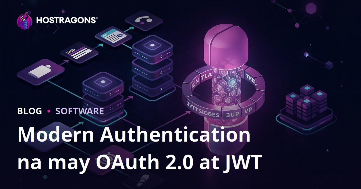 Modern Authentication na may OAuth 2.0 at JWT