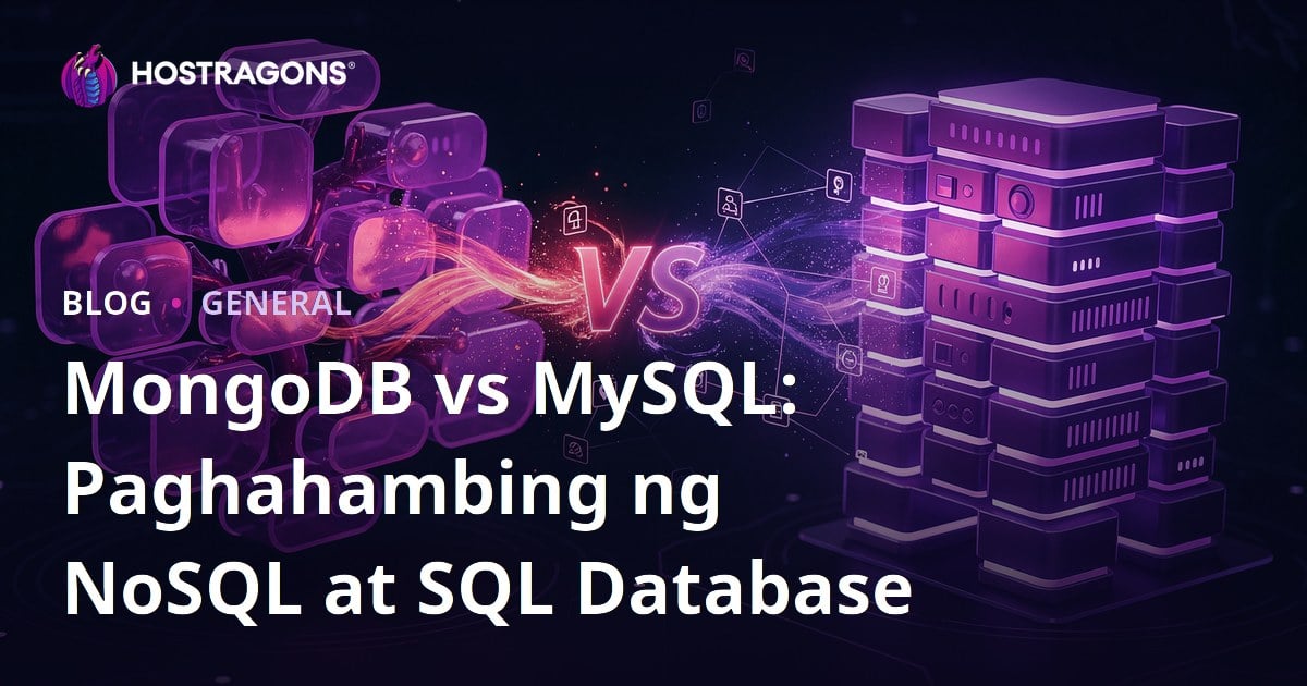 MongoDB vs MySQL: Paghahambing ng NoSQL at SQL Database