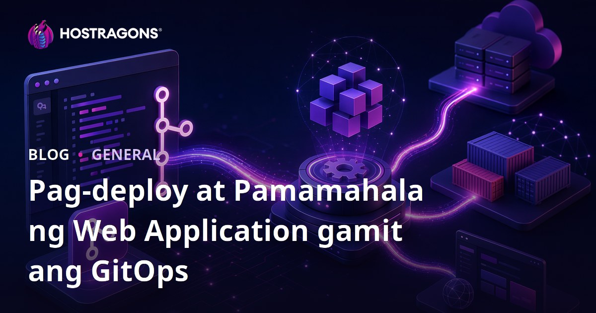 Pag-deploy at Pamamahala ng Web Application gamit ang GitOps