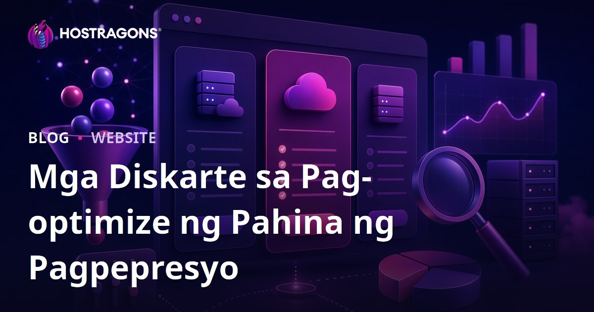 Mga Diskarte sa Pag-optimize ng Pahina ng Pagpepresyo