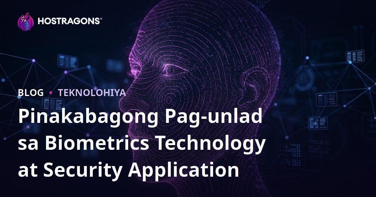Pinakabagong Pag-unlad sa Biometrics Technology at Security Application