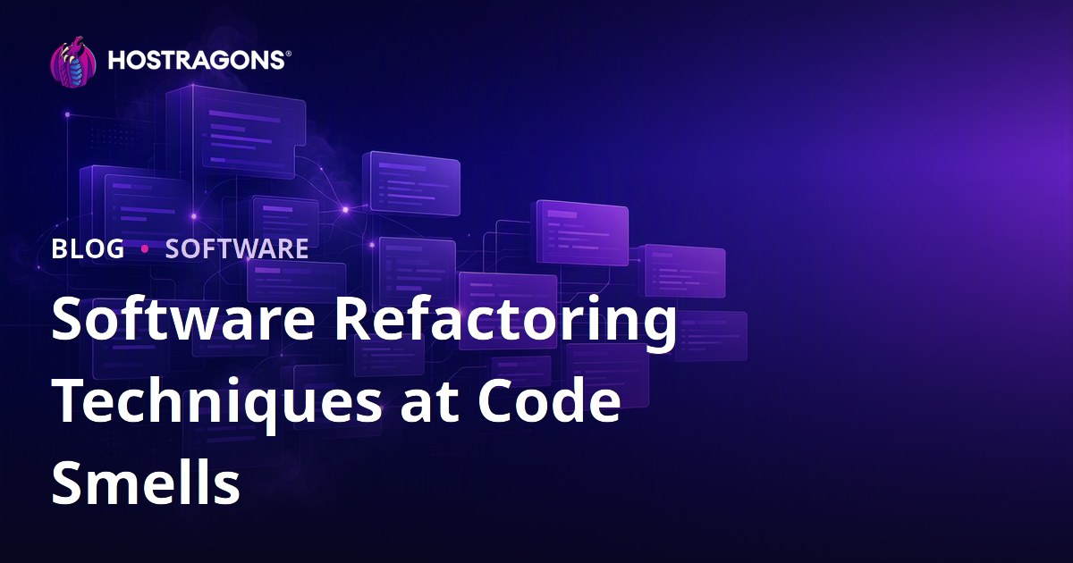 Software Refactoring Techniques at Code Smells