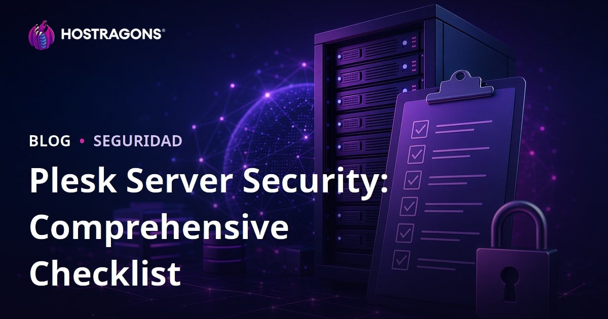 Plesk Server Security: Comprehensive Checklist