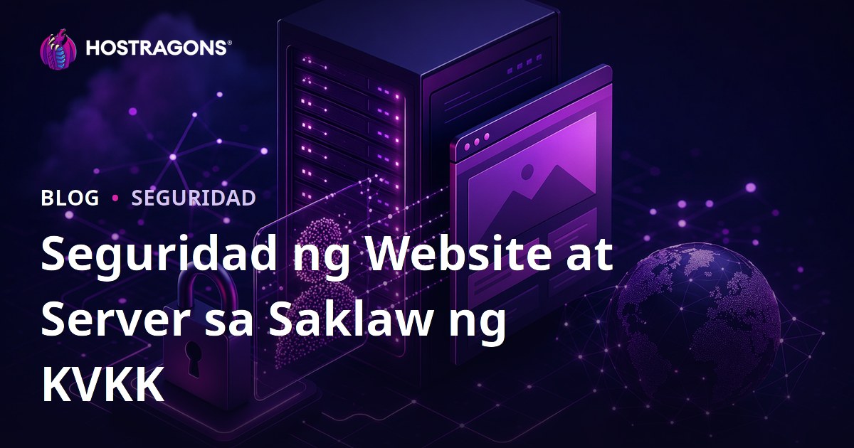 Seguridad ng Website at Server sa Saklaw ng KVKK