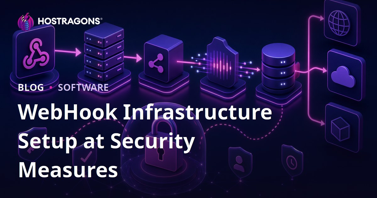 WebHook Infrastructure Setup at Security Measures