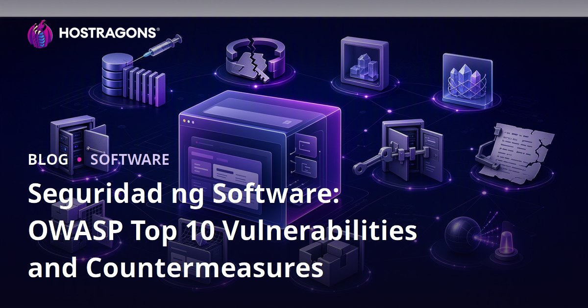 Seguridad ng Software: OWASP Top 10 Vulnerabilities and Countermeasures