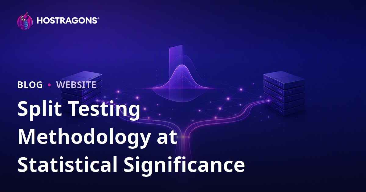 Split Testing Methodology at Statistical Significance