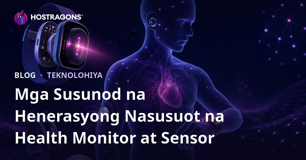 Mga Susunod na Henerasyong Nasusuot na Health Monitor at Sensor