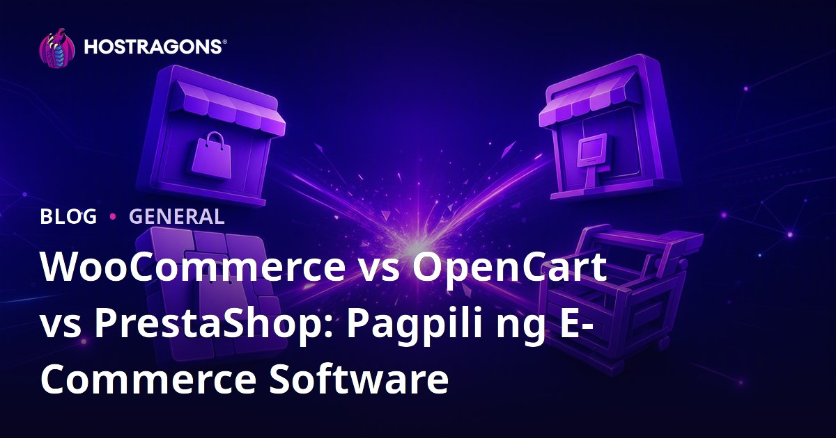 WooCommerce vs OpenCart vs PrestaShop: Pagpili ng E-Commerce Software