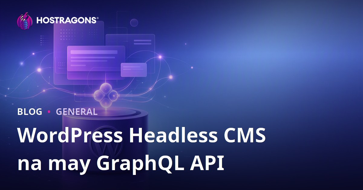 WordPress Headless CMS na may GraphQL API