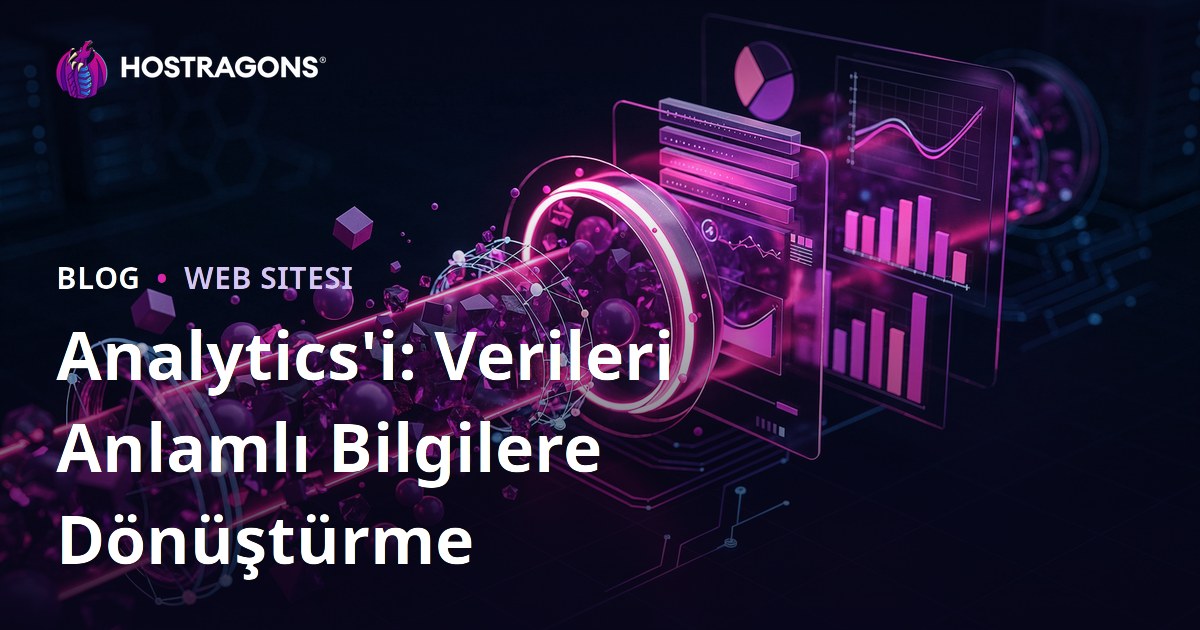 Analytics'i: Verileri Anlamlı Bilgilere Dönüştürme