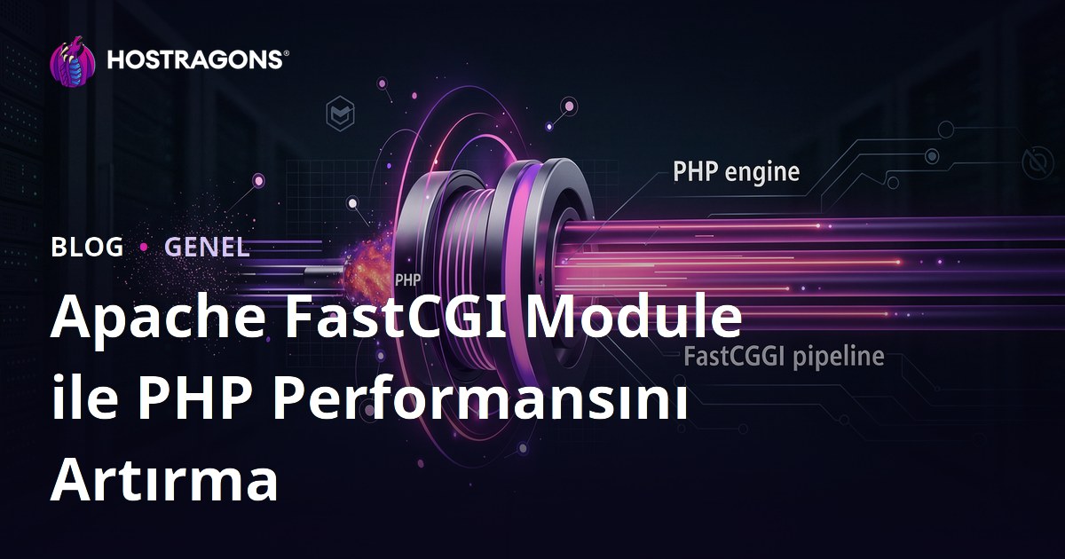 Apache FastCGI Module ile PHP Performansını Artırma