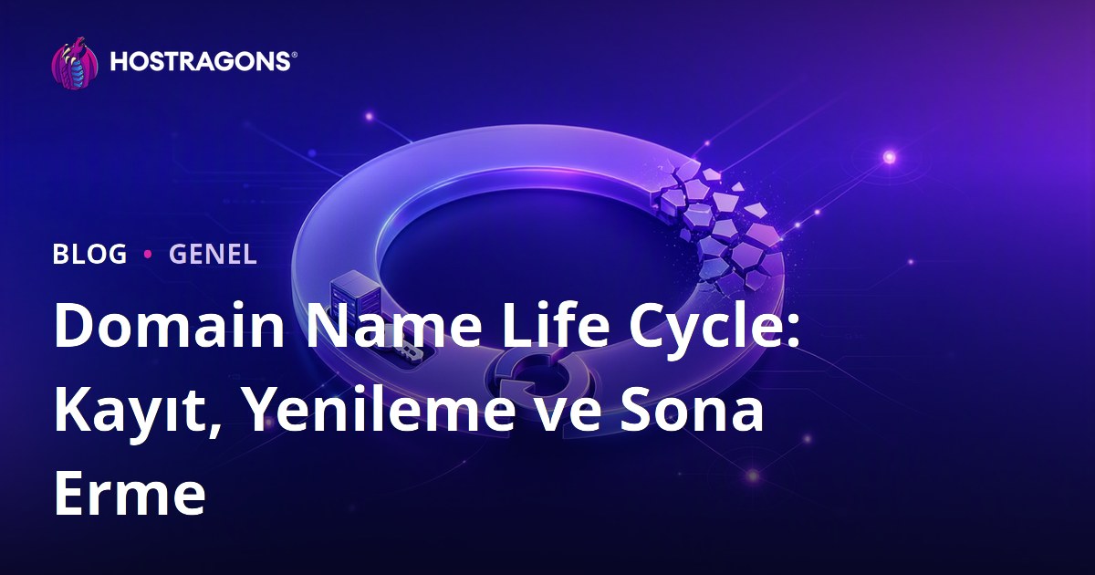 Domain Name Life Cycle: Kayıt, Yenileme ve Sona Erme