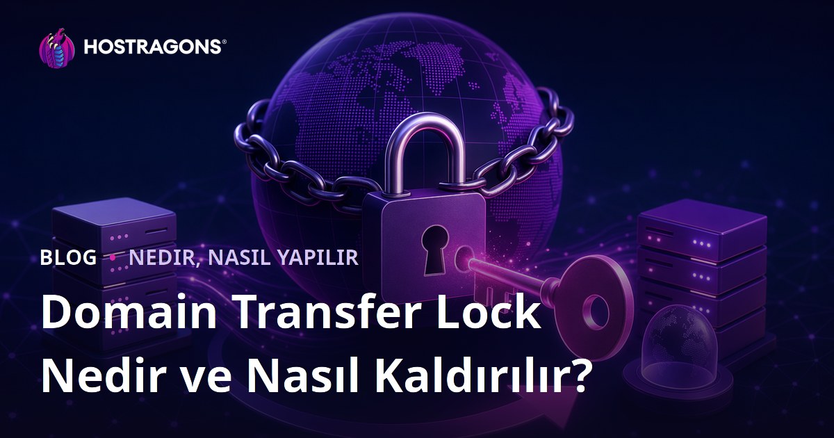 Domain Transfer Lock Nedir ve Nasıl Kaldırılır?