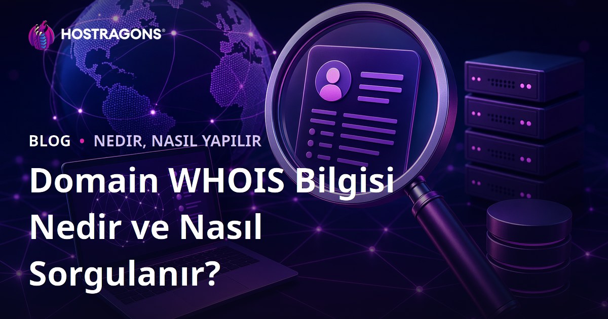 Domain WHOIS Bilgisi Nedir ve Nasıl Sorgulanır?