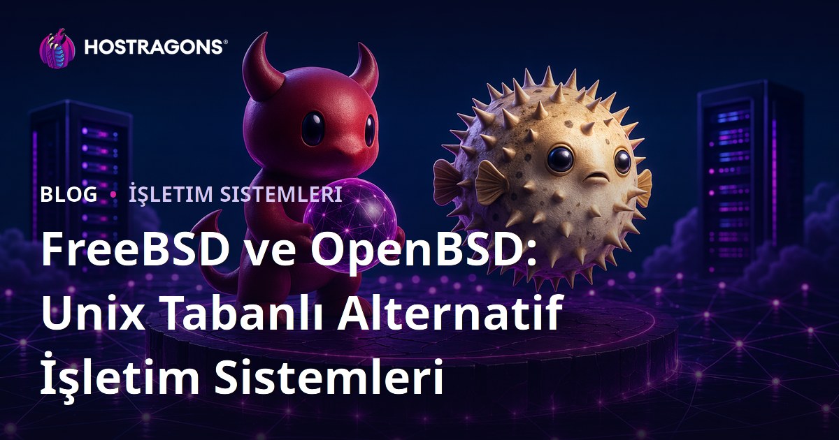FreeBSD ve OpenBSD: Unix Tabanlı Alternatif İşletim Sistemleri