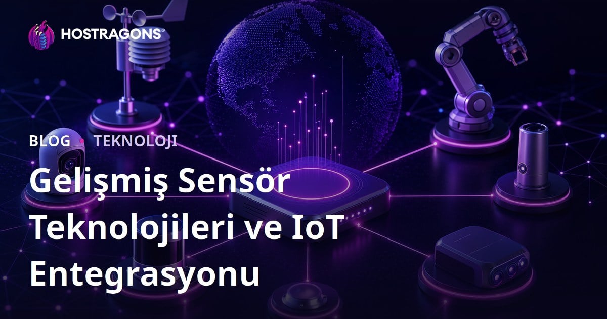 Gelişmiş Sensör Teknolojileri ve IoT Entegrasyonu