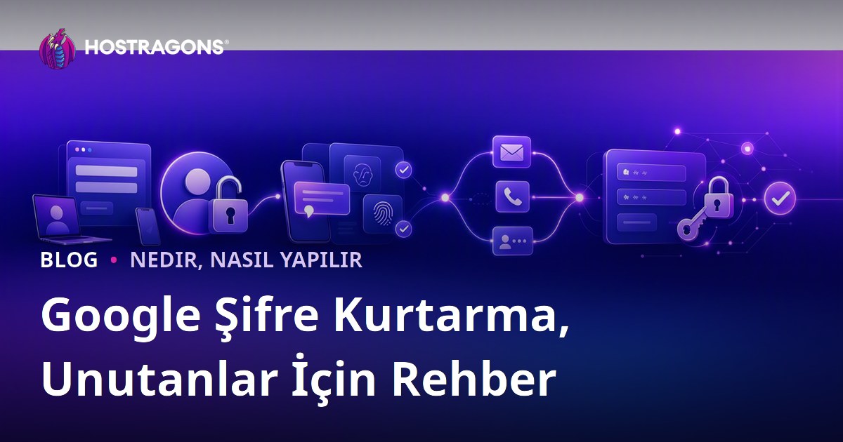 Google Şifre Kurtarma, Unutanlar İçin Rehber