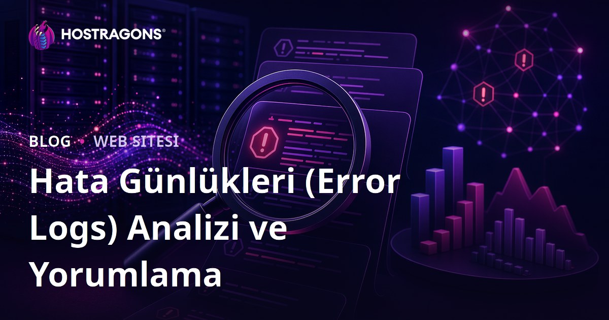 Hata Günlükleri (Error Logs) Analizi ve Yorumlama