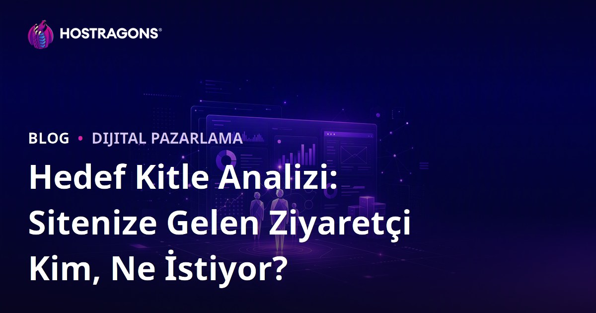 Hedef Kitle Analizi: Sitenize Gelen Ziyaretçi Kim, Ne İstiyor?