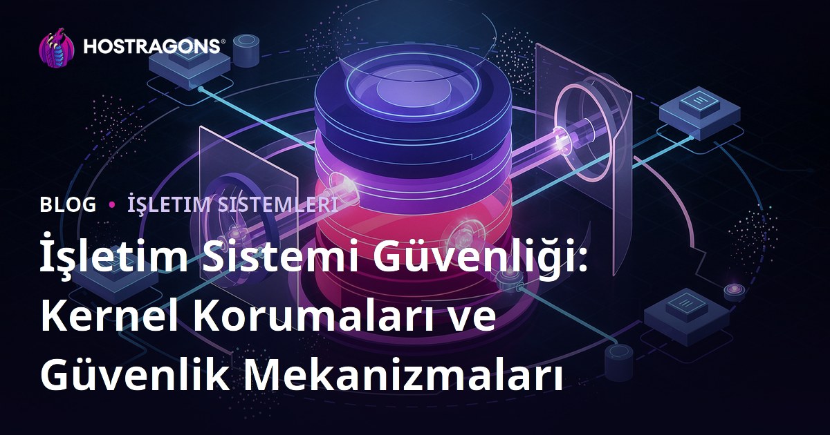 İşletim Sistemi Güvenliği: Kernel Korumaları ve Güvenlik Mekanizmaları