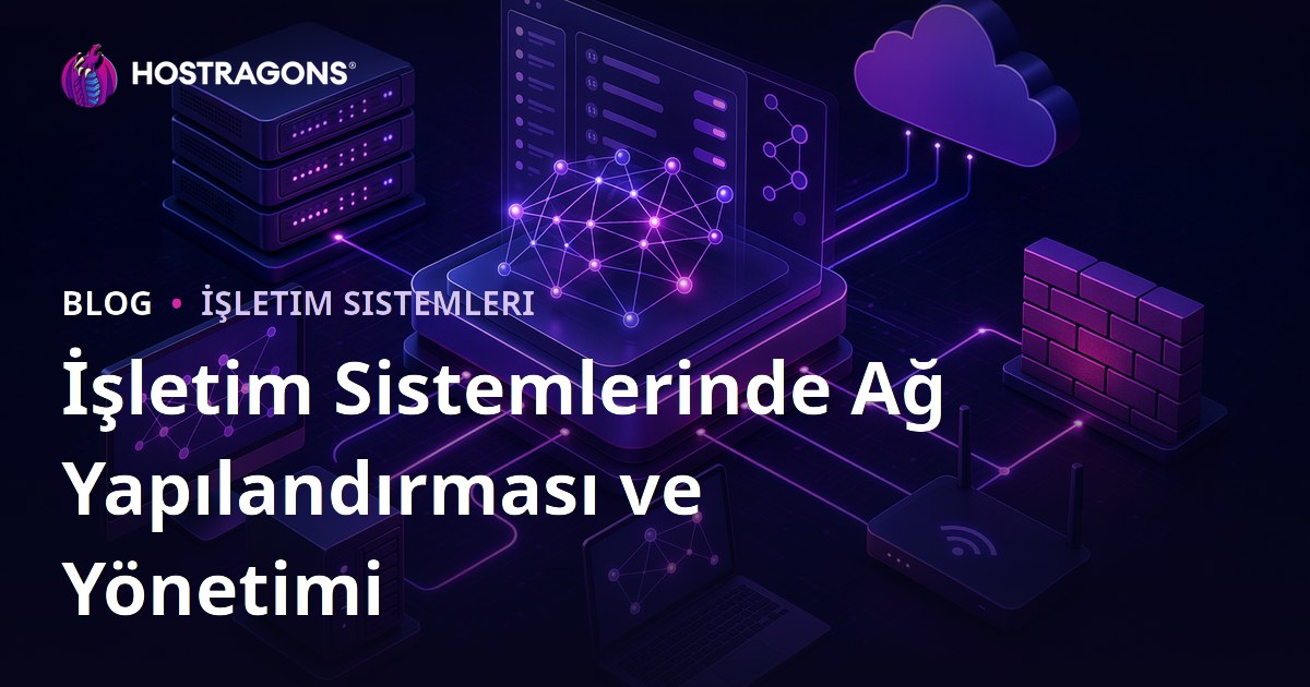 İşletim Sistemlerinde Ağ Yapılandırması ve Yönetimi