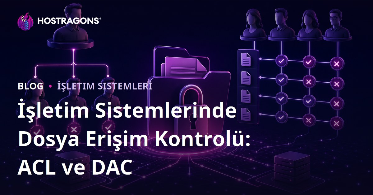 İşletim Sistemlerinde Dosya Erişim Kontrolü: ACL ve DAC