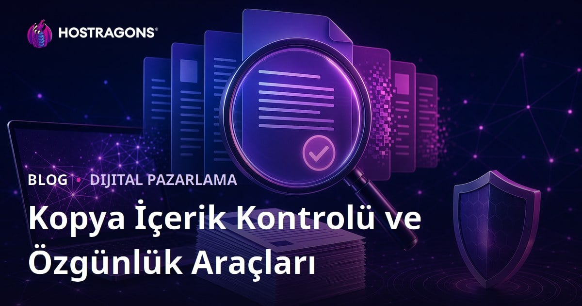 Kopya İçerik (Plagiarism) Kontrolü: Özgün Makale Test Etme Araçları