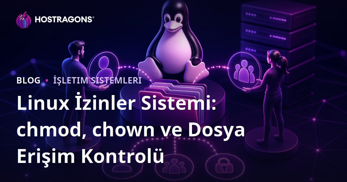 Linux İzinler Sistemi: chmod, chown ve Dosya Erişim Kontrolü