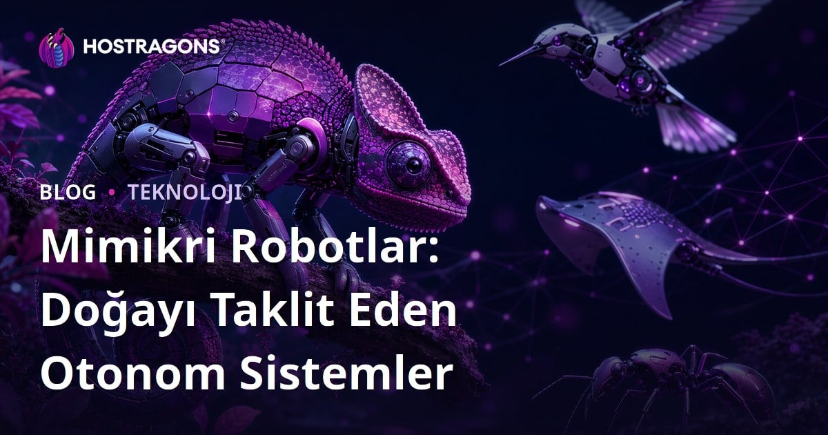 Mimikri Robotlar: Doğayı Taklit Eden Otonom Sistemler