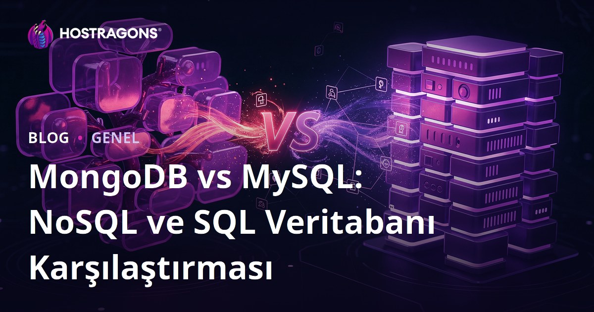 MongoDB vs MySQL: NoSQL ve SQL Veritabanı Karşılaştırması