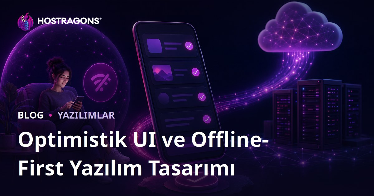 Optimistik UI ve Offline-First Yazılım Tasarımı