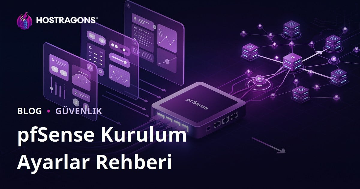 pfSense Kurulum   Ayarlar Rehberi