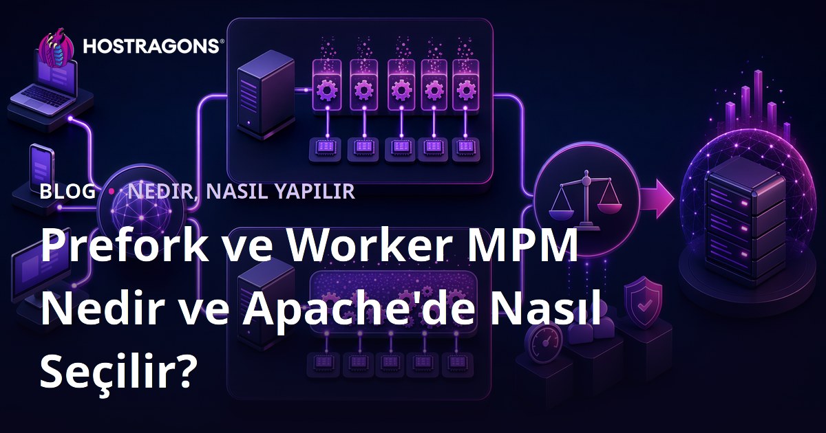 Prefork ve Worker MPM Nedir ve Apache'de Nasıl Seçilir?