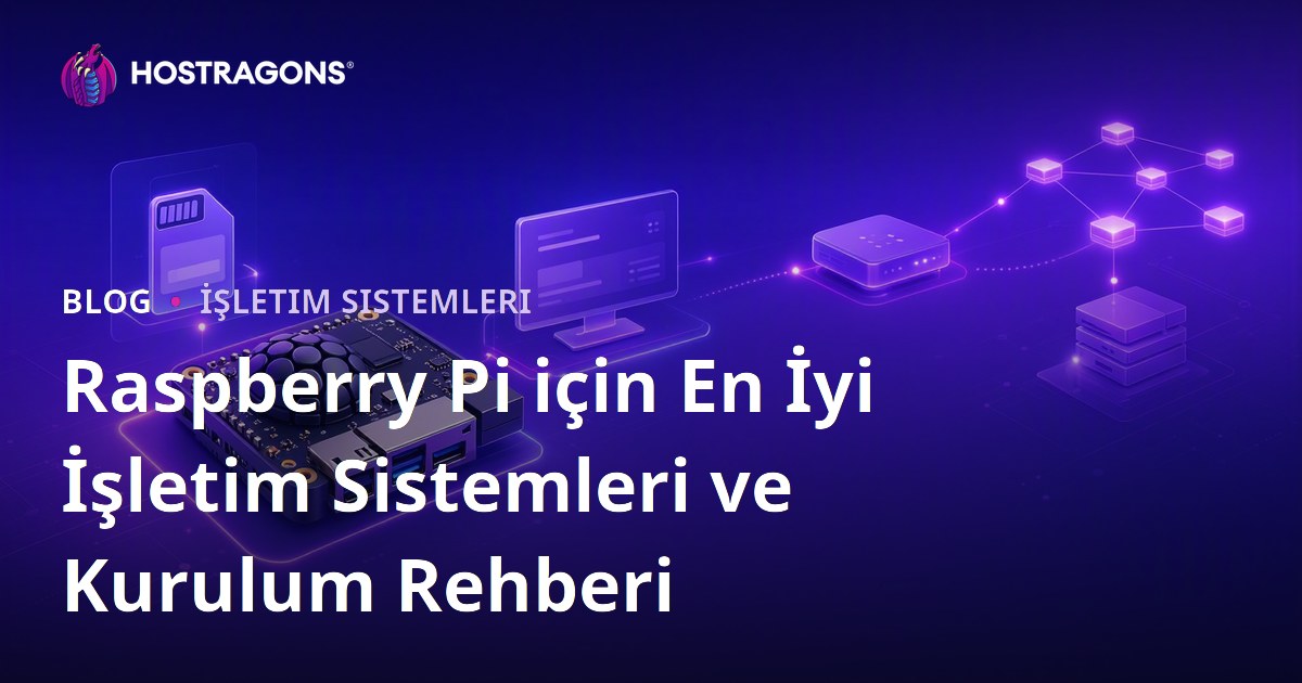Raspberry Pi için En İyi İşletim Sistemleri ve Kurulum Rehberi