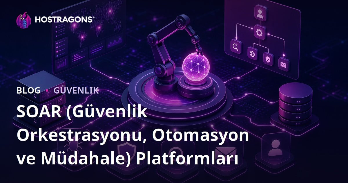 SOAR (Güvenlik Orkestrasyonu, Otomasyon ve Müdahale) Platformları