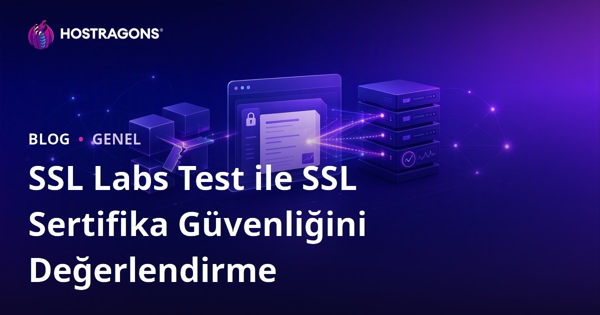 SSL Labs Test ile SSL Sertifika Güvenliğini Değerlendirme