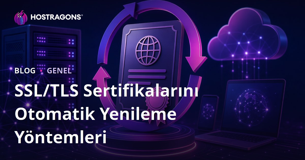 SSL/TLS Sertifikalarını Otomatik Yenileme Yöntemleri