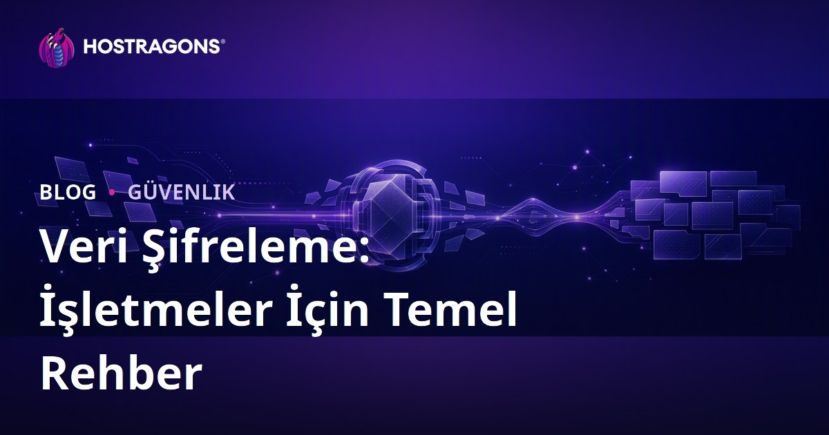 Veri Şifreleme: İşletmeler İçin Temel Rehber