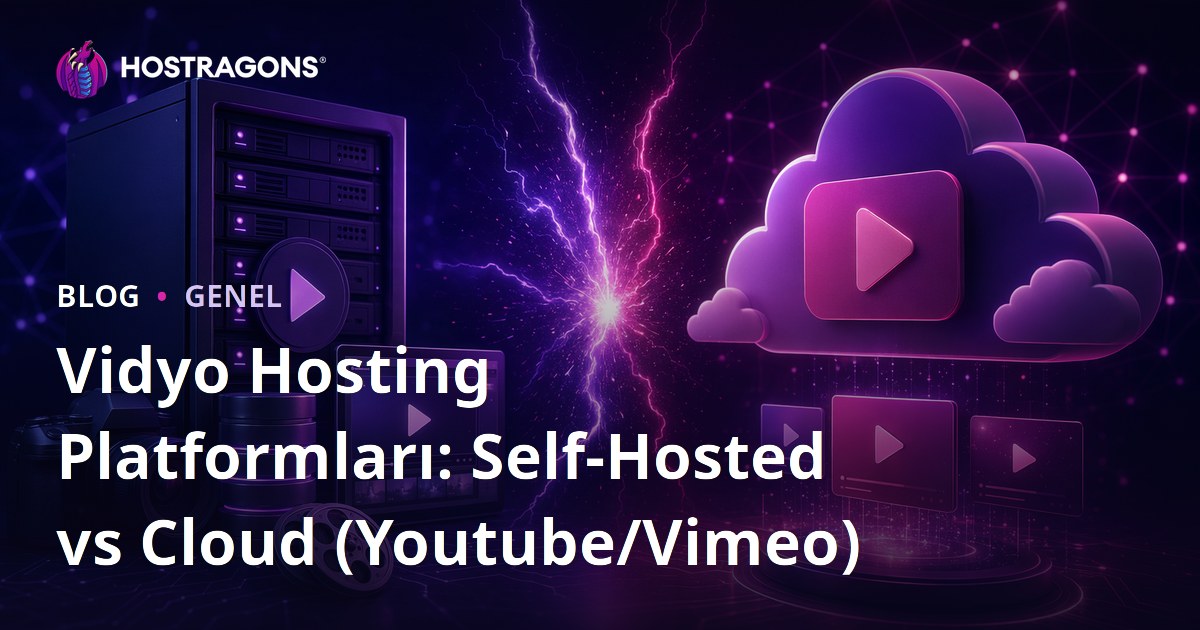 Vidyo Hosting Platformları: Self-Hosted vs Cloud (Youtube/Vimeo)