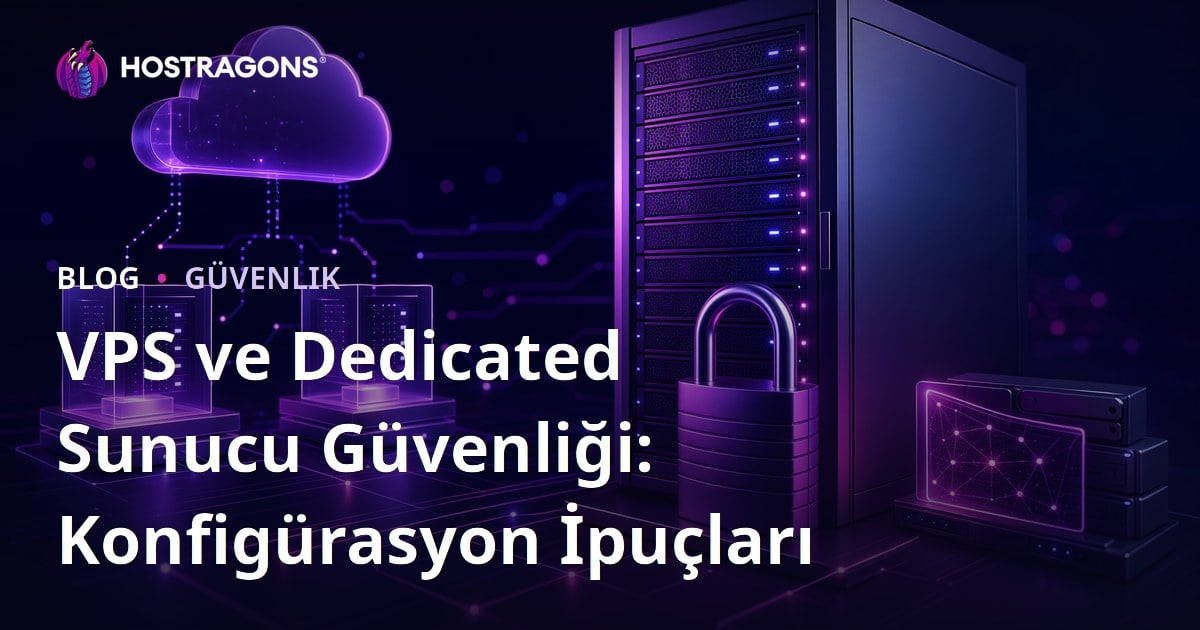VPS ve Dedicated Sunucu Güvenliği: Konfigürasyon İpuçları